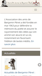 Mobile Screenshot of benjamin-peret.org